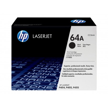 HP 64A - noire - original - toner HP 64A - noire - original - toner