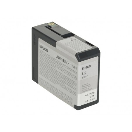 Epson T5807 - noire clair - originale - cartouche d'encre Epson T5807 - noire clair - originale - cartouche d'encre