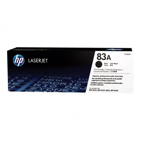 HP 83A - noire - original - toner HP 83A - noire - original - toner