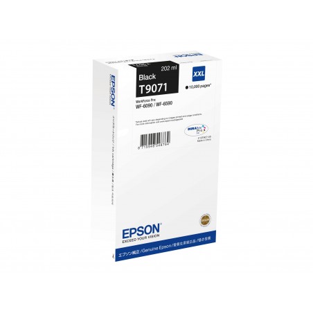Epson T9071 - à rendement élevé - noire - originale - cartouche d'encre Epson T9071 - à rendement élevé - noire - originale - cartouche d'encre