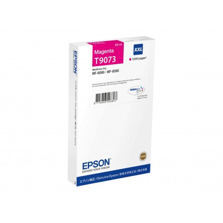 Epson T9073 - à rendement élevé - magenta - originale - cartouche d'encre