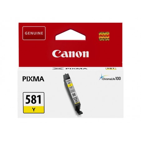 Canon CLI-581Y - jaune - originale - réservoir d'encre Canon CLI-581Y - jaune - originale - réservoir d'encre