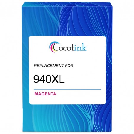 Cartouche compatible HP 940XL C4908AE