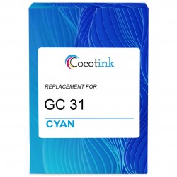 Ricoh GC 31C cartouche d'encre compatible