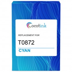 Encre compatible T0872 Cyan