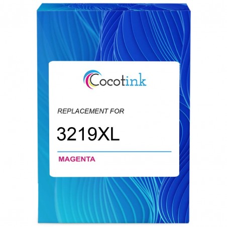 Cartouche d'encre équivalent à Brother LC3219XL-M Haute capacité Magenta Cartouche d'encre équivalent à Brother LC3219XL-M Haute capacité Magenta