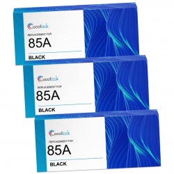 Toner équivalent à HP 85A Pack de 3 Noir