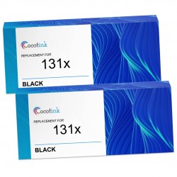 Toner équivalent à HP 131x Pack de 2 Noir
