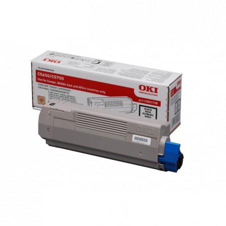 OKI 43865708 - noire - original - toner OKI 43865708 - noire - original - toner