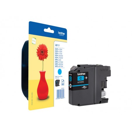 Brother LC121 - cyan - originale - cartouche d'encre Brother LC121 - cyan - originale - cartouche d'encre